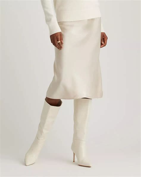 100% Washable Silk Skirt | Quince | Silk skirt, Silk pajama pants ...