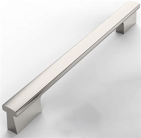 Amerdeco 10 Pack Brushed Satin Nickel Cabinet Pulls 7.5 Inch(192MM ...