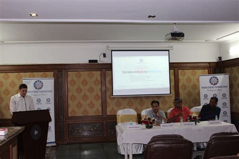 Panel Discussion on “The Role of Media in Democracy” - Indialogue ...