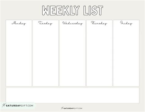 Free Printable Week Calendar 的图像结果