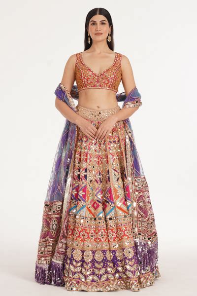 REBECCA PASTEL LEHENGA SET – abhinavmishra