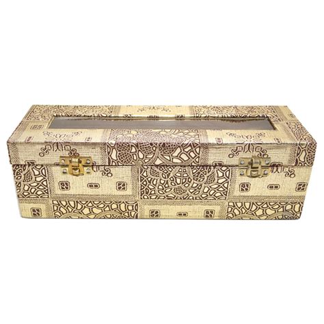 Buy RR Corporation Brown Wood Jewellery Box - Pack of 1 Online at Low ...