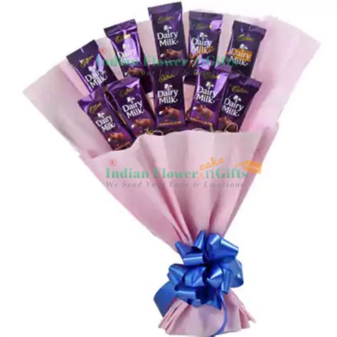 Send Online Cadbury Dairy Milk Chocolate bouquet Order Delivery ...