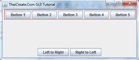 Java FlowLayout 的图像结果