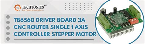Techtonics TB6560 Driver Board 3A CNC Router Single 1 Axis Controller ...