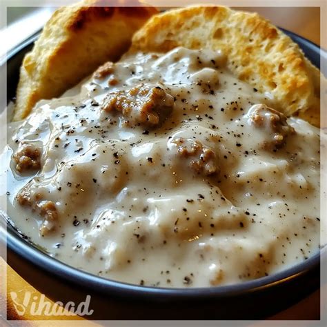 Simple Homemade Sausage Gravy: A Comforting Delight! - Vihaad Recipes