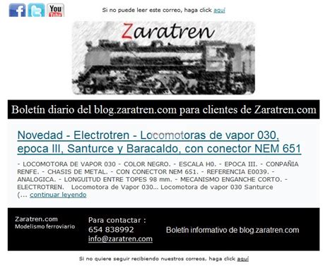 Zaratren - Boletines zaratren.com, recomendaciones para elegir "Diario ...