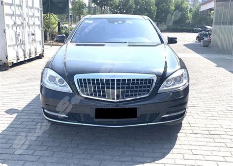 Buy Maybach Style Front Racing Grill Facelift Upper Grille Bumper Cover ...