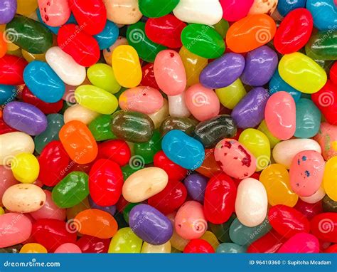 Gourmet jelly beans. stock photo. Image of assorted, flavour - 96410360