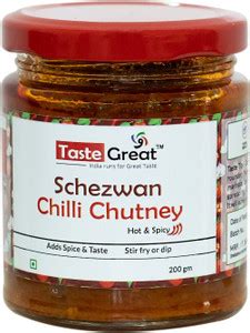 Taste Great Schezwan Momo Chutney l Glass packing Chutney Paste Price ...
