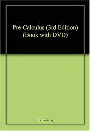 Pre-Calculus (3rd Edition) (Book with DVD) : Amazon.in: Books