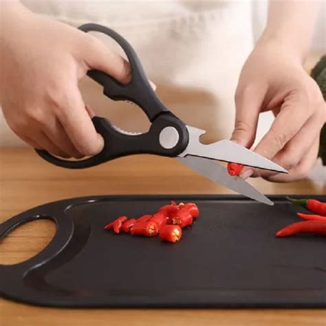 Juego De Cuchillos 7 Pz Cocina Color Negro