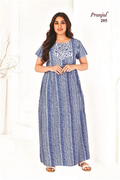 Pranjul Pragati Nighties Vol-4 Cotton Designer Exclusive Night ...