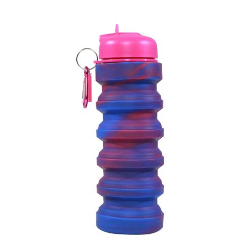 Smily kiddos silicone Pink and Blue Water Bottle – Smily Kiddos