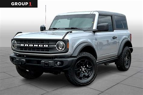 Certified Pre-Owned 2024 Ford Bronco Black Diamond 2 Door SUV in Houston #RLA13949 | Group 1 ...