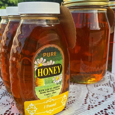 Fresh Raw Local Honey For Sale - Jacobs Heritage Farm