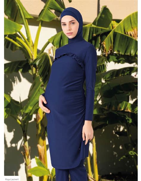 Maternity Full Cover Lycra Burkini Swimsuit 4276