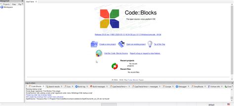 Code Blocks IDE 的图像结果