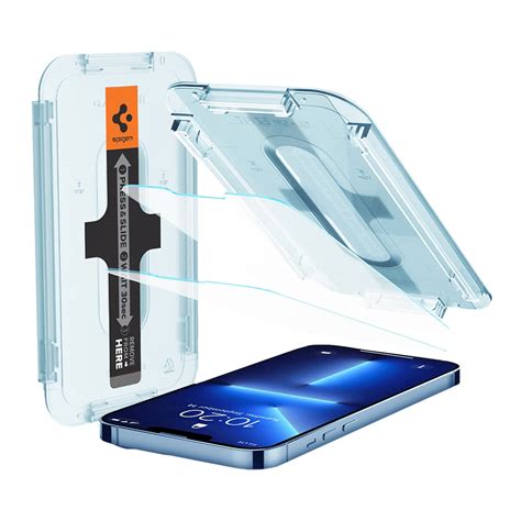 Buy Spigen EZ FIT GLAS.tR Tempered Glass for Apple iPhone 13 Pro Max ...