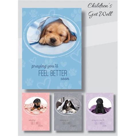 Card-Boxed-Childrens Get Well-Puppy Love (Box Of 12) - Walmart.com