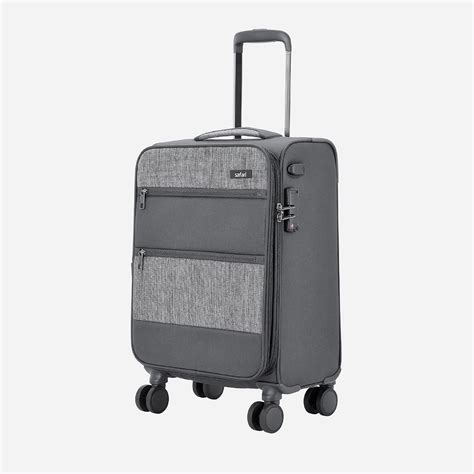 Buy Safari Harmony 57/71/81 cm Grey Trolley Bag Online