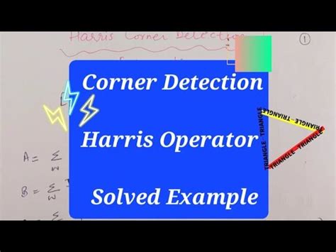 Image result for Haris Filter Computer Vision Matrix