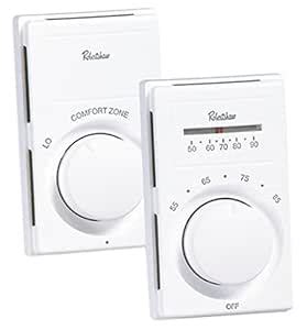 Robertshaw 802 Line Voltage Heating Only Thermostat, DPST : Amazon.in ...