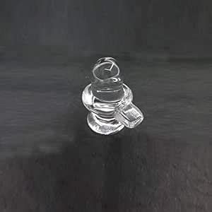 Buy Kuduro Crystal Shiva Lingam Showpiece, Standard, Transparent, 1 ...