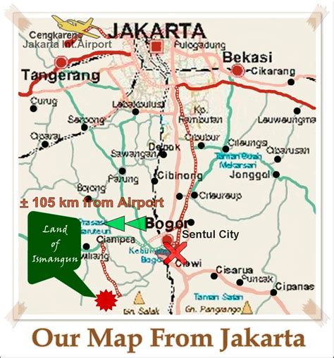 Land of Ismangun ("LOI"): Map to Location