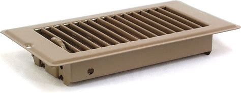 Deluxe Metal Mobile Home Floor Register Vents (4x8, Brown) (10 Pack ...