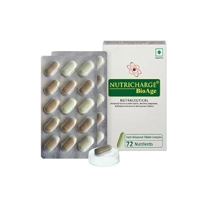 Bio-Age Advanced Nutraceutical Supplement | 72 Nutrients Bilayer ...