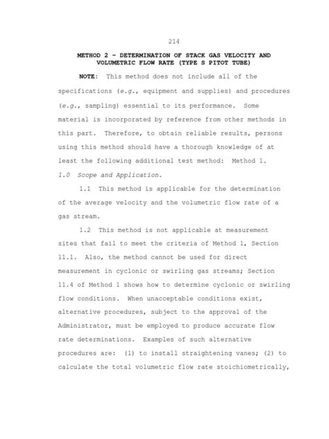 EPA Method 1 Sampling 的图像结果