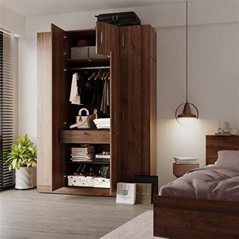 Wakefit Wardrobe | 1 Year Warranty | Almirah Wooden, Wooden Cupboard ...