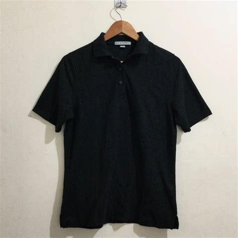 Plain Black Polo Shirt for Women, Women's Fashion, Tops, Shirts on ...
