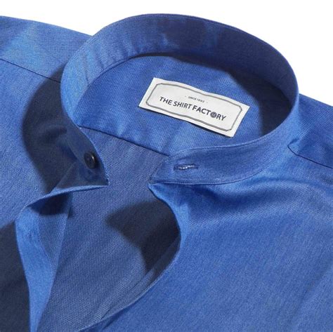 Mandarin Collar – The Shirt Factory