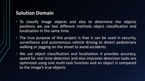 Image result for Object Detection Classification Presentation PowerPoint