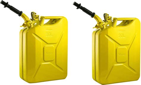 Buy Wavian 2 3011 5.3 Gallon 20L Authentic CARB Fuel Jerry Cans with ...