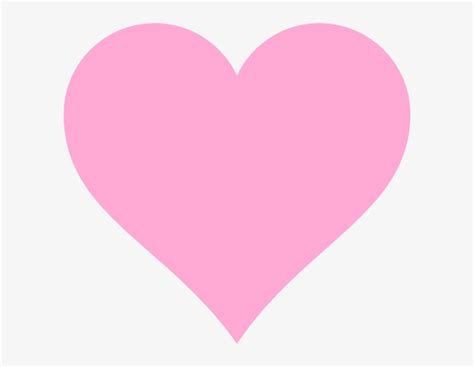 Heart Icon Clip Art - Light Pink Heart Png PNG Image | Transparent PNG ...