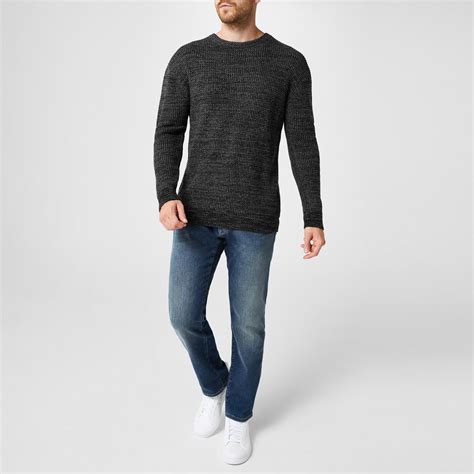 Firetrap | Classic Crew Neck Knitwear Men | Crew Neck Jumpers ...
