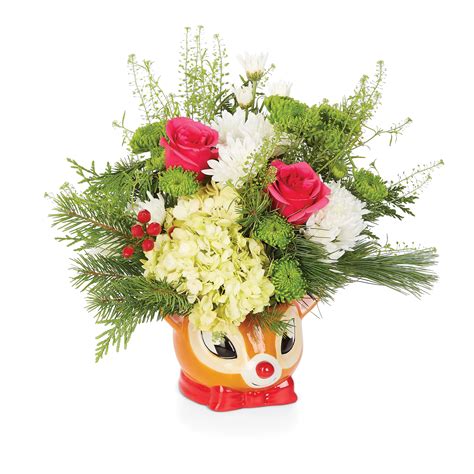 BLOOMS by H-E-B Oh Deer Floral Arrangement - Shop Flowers ...