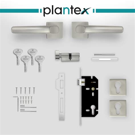 Plantex Door Lock-Fully Brass Main Door Lock with 4 Keys/Mortise Door ...