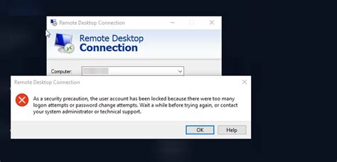 Image result for Windows RDP Access Disabled Message
