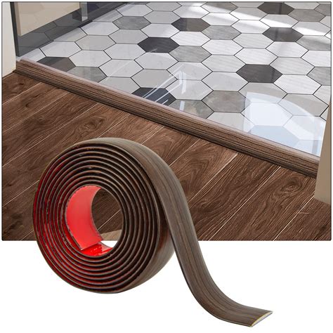 Art3d 2 ft. Self Adhesive Vinyl Floor Transition Strip, Laminate Strip ...