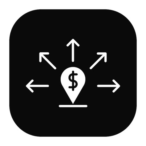 Market expansion icon | Premium Vector