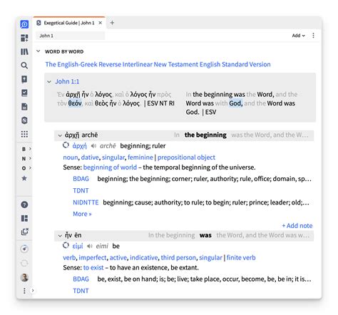 Image result for Logos Study Add Notes