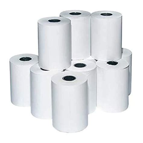 Thermal Paper rolls for 3 inch printers (Set of 10 rolls / 20 meter ...