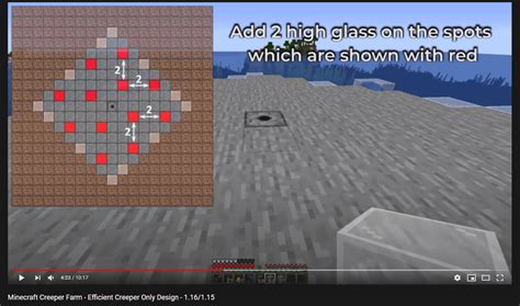 Image result for Creeper Farm Tutorial 1.17 Java Rays Works