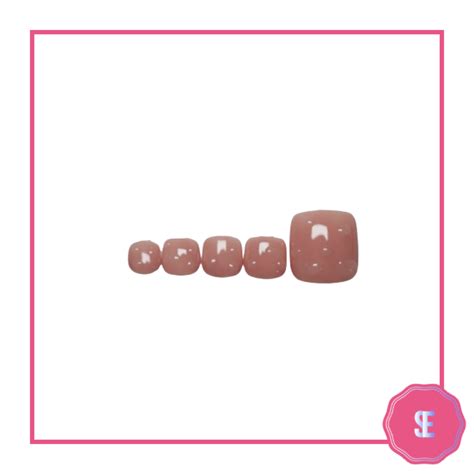 Droplets ToeEzi Press-On Toenails for Pedicure Look |SOEZI