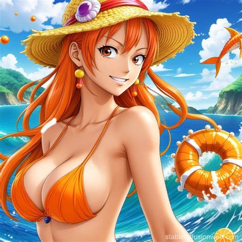 Nami's One Piece Outfit | Stable Diffusion Online