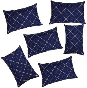 KALPANA INDUSTRIES Luxury Printed Microfibre Solid Sleeping Pillow ...